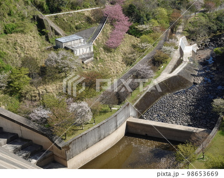 萱瀬ダム（かやぜダム：長崎県大村市） 98653669