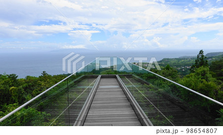 静岡県伊豆 小室山の山頂のカフェ321 9609 静岡県伊豆 小室山の山頂のカフェ321 9609 98654807