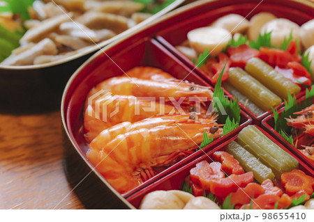 おせち料理 お正月 新年 縁起物 おせち料理 お正月 新年 縁起物 98655410