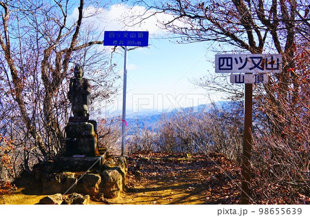 群馬　西上州　四ツ又山山頂 98655639