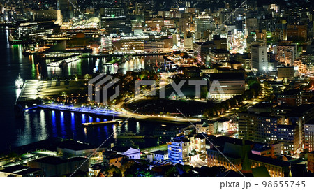 長崎の夜景(鍋冠山より撮影) 長崎の夜景(鍋冠山より撮影) 98655745