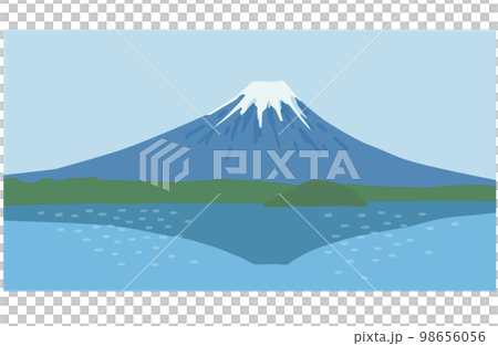 富士山のイラスト 98656056