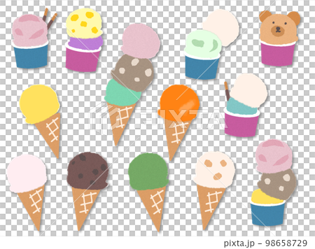 アイスクリームいろいろセット 98658729