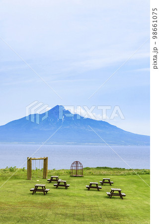 北海道 利尻島 利尻山 北海道 利尻島 利尻山 98661075