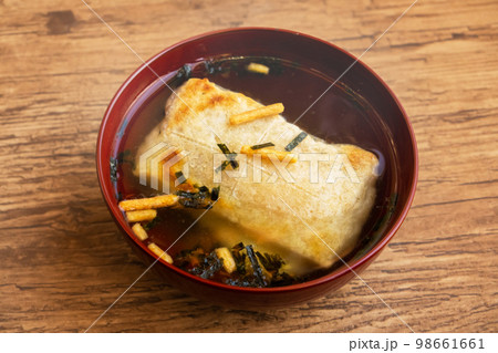 やきたてお餅　日本食　Dish Japanese foods of the rice cake 98661661