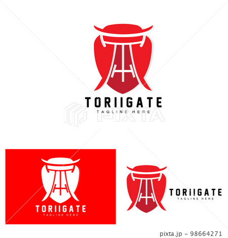 Torii Gate Logo, Japanese History Gate Icon Vector, Chinese Illustration, Wooden Design Company Brand Template Torii Gate Logo, Japanese History Gate Icon Vector, Chinese Illustration, Wooden Design Company Brand Template 98664271