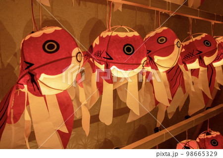 金魚ちょうちん 98665329