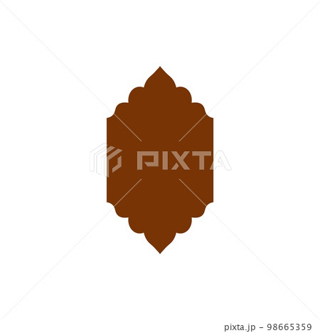 Islamic windows and arches with modern boho Islamic windows and arches with modern boho 98665359