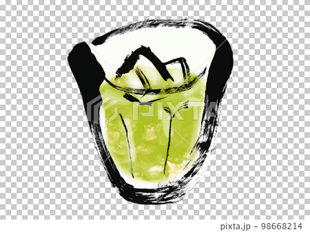 Sencha hand-drawn illustration in Japanese style Sencha hand-drawn illustration in Japanese style 98668214