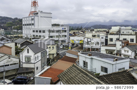 玉島の町並み　玉島中央町の眺望　岡山県倉敷市 98672999