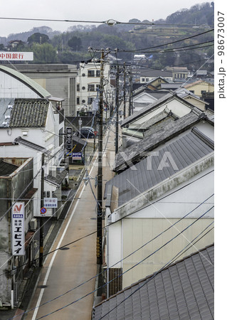 玉島の町並み 玉島中央町の眺望 岡山県倉敷市 玉島の町並み 玉島中央町の眺望 岡山県倉敷市 98673007