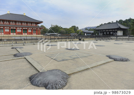 奈良 興福寺 南大門跡 奈良 興福寺 南大門跡 98673029