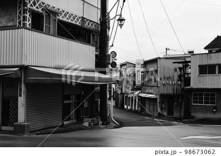 玉島の町並み　玉島中央町の眺望　岡山県倉敷市 98673062