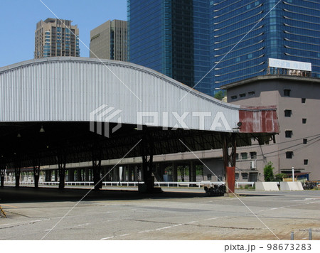 解体前のJR貨物・梅田貨物駅跡（2013年5月撮影） 98673283