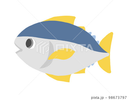 デフォルメしたマグロ 98673797