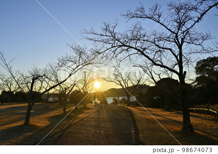 日の出の風景 98674073