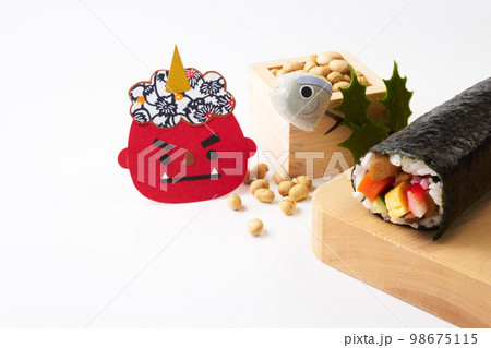 節分 豆まきイメージ 節分 豆まきイメージ 98675115