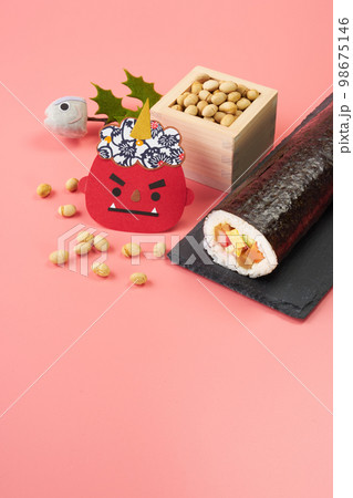 節分 豆まきイメージ 節分 豆まきイメージ 98675146