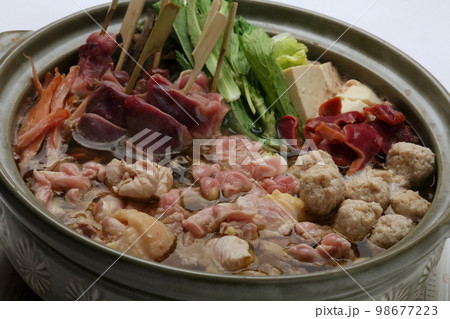 青森の郷土料理、シャモロックの義経鍋 98677223