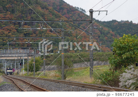 伯備線 下石見信号所 構内 98677245