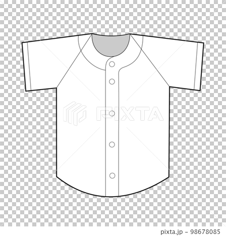 Baseball/white (plain) uniform 98678085