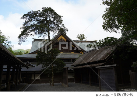 伊勢神宮、いせじんぐう、日本、三重県、伊勢、神社、神宮、じんぐう、天照坐皇大御神、あまてらしますすめ 98679046