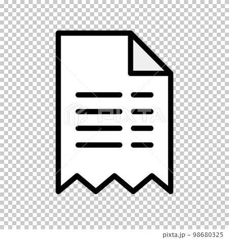 receipt. receipt. vector. receipt. receipt. vector. 98680325