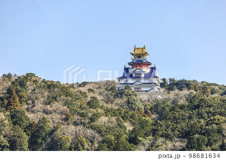 原寸大で再現された伊勢安土城 原寸大で再現された伊勢安土城 98681634