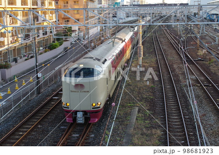 伯備線 倉敷駅 特急サンライズ出雲号285系 98681923