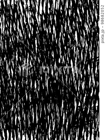 太く尖った形の手書きテクスチャ 太く尖った形の手書きテクスチャ 98682052