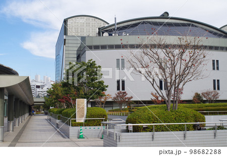 広島県立総合体育館小アリーナの建物の景色 広島県立総合体育館小アリーナの建物の景色 98682288