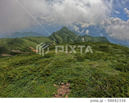 ニセイカウシュッペ山頂からのアンギラス 98682336