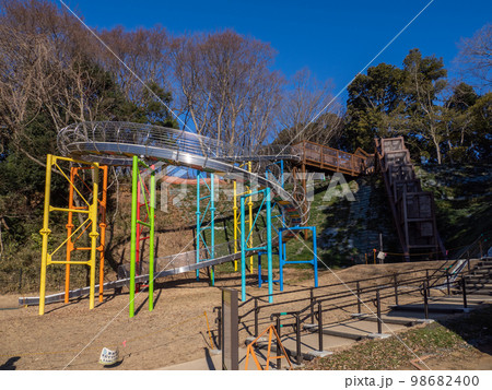 松戸市 21世紀の森と広場の遊具「あそびのすみか」【スパイラルフォレスト】 松戸市 21世紀の森と広場の遊具「あそびのすみか」【スパイラルフォレスト】 98682400