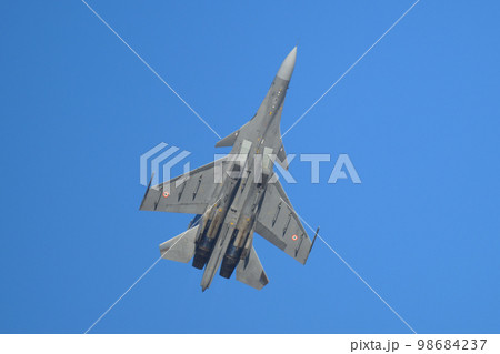 インド空軍スホーイSu-30MKI上昇 98684237