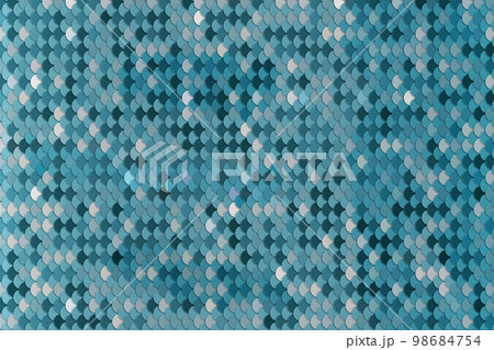 Abstract geometric background on the marine theme. Seamless waves blue pattern or squama texture. Abstract geometric background on the marine theme. Seamless waves blue pattern or squama texture. 98684754