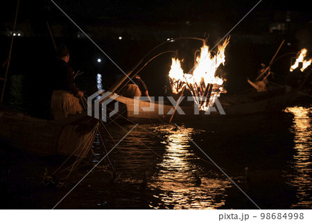 長良川鵜飼（岐阜県岐阜市） 98684998