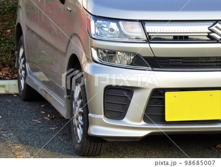 自動車イメージ　スズキ5代目ワゴンRのフロントマスク 98685007