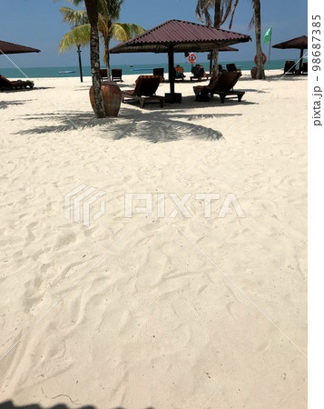 ランカウイ島のビーチ 98687385