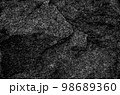 Texture of black white granite stone. Gray stone background with copy space for design. Wide banner. Site title. 98689360