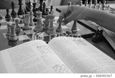チェス　趣味　ゲーム 98690367