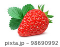 いちご 苺 イラスト リアル セット 98690992