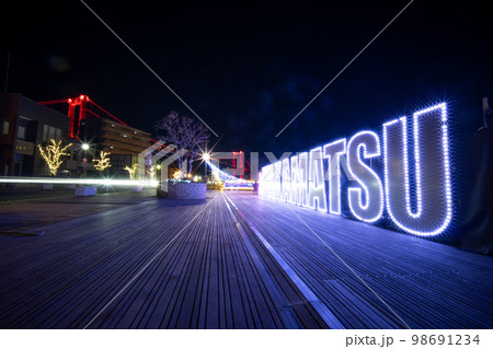 若松南海岸通りのイルミネーション夜景2022【福岡県北九州市】 若松南海岸通りのイルミネーション夜景2022【福岡県北九州市】 98691234