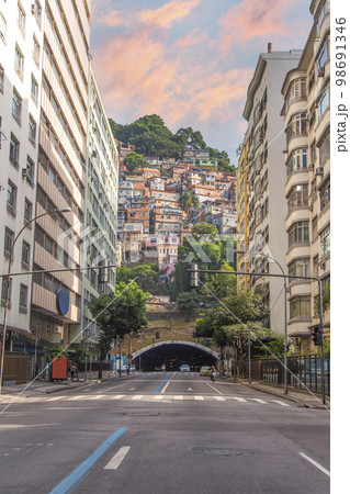 street of the city of Rio de Janeiro street of the city of Rio de Janeiro 98691346