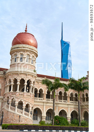 The architecture of Merdeka Square in Kuala Lumpur The architecture of Merdeka Square in Kuala Lumpur 98693672