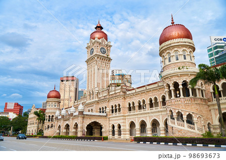The architecture of Merdeka Square in Kuala Lumpur The architecture of Merdeka Square in Kuala Lumpur 98693673