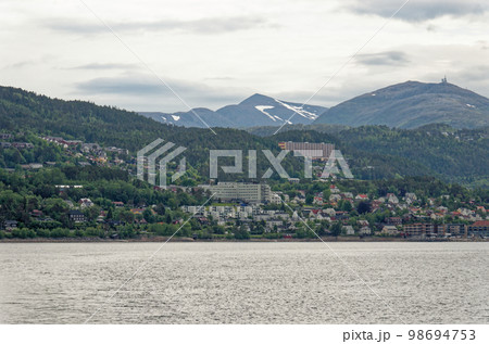 Beautiful norwegian fjord landscape - Andalsnes 98694753