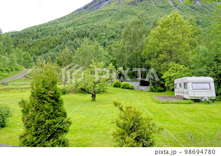 Beautiful norwegian landscape - Andalsnes - Norway 98694780
