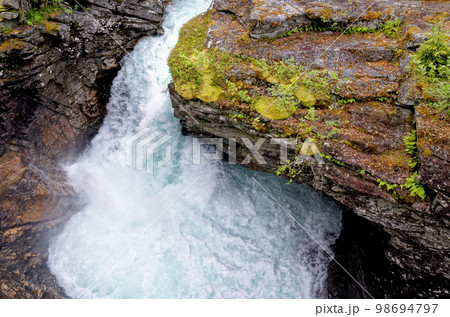 Jostedalsbreen National Park - Waterfall Jostedalsbreen National Park - Waterfall 98694797