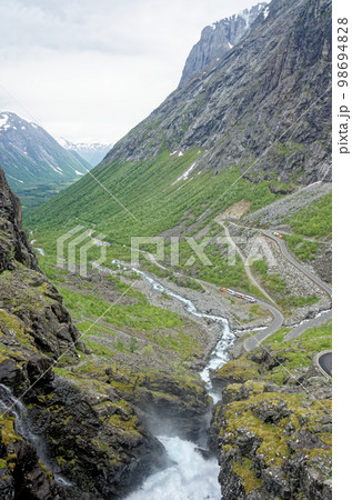 Jostedalsbreen National Park - Waterfall Jostedalsbreen National Park - Waterfall 98694828