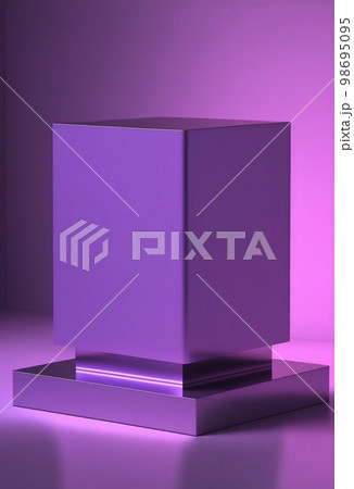 Podium for product advertisement or restaurant menus with beautiful background Podium for product advertisement or restaurant menus with beautiful background 98695095